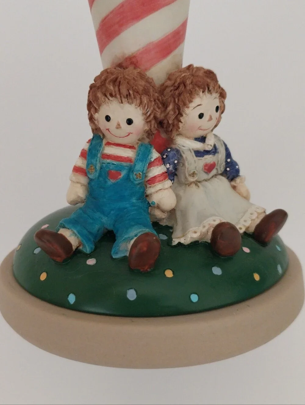 Vintage 1998 Brown Bag Cookie Art Cookie Press Rag Dolls Number 36 Like New